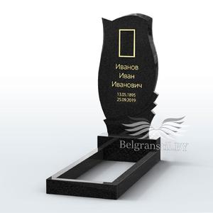 Могильный комплекс из гранита №55 - Вертикальный памятник №О19