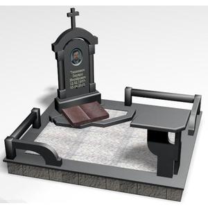 Мемориальные комплексы - Гранитный комплекс на могилу №127