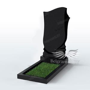 Форма №6 - Вертикальный  гранитный памятник №О24