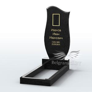 Двойной памятник на могилу для родителей №Д3 - Бюджетный памятник на могилу №Н3