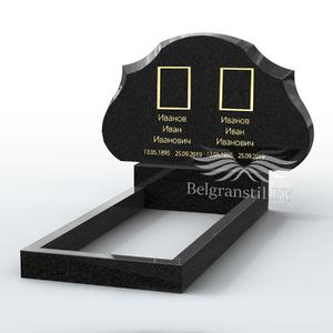 Двойной памятник - Памятник на 2 могилы №Д8