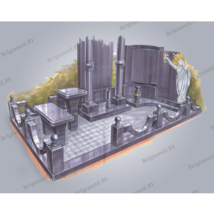 Мемориальные комплексы - Комплекс на могилу №1