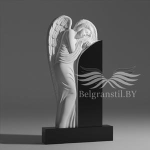 Памятник с ангелом - Надгробие Ангел №10