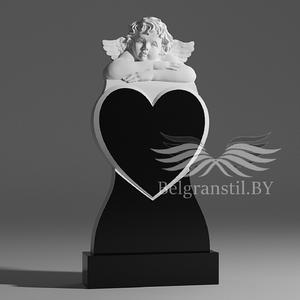 Форма №18 - Памятник для ребенка с ангелом №20