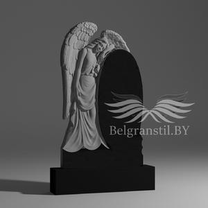 Скульптурная форма №55 - Памятник на могилу с ангелом №26