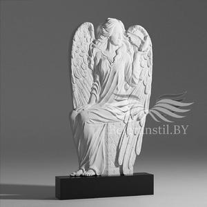 Вертикальный памятник №О19 - Памятник в виде ангела №9