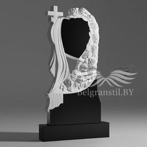 Эксклюзивный памятник №106 - Памятник в форме сердца №1