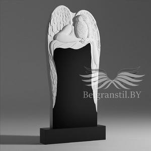 Элитный памятник на могилу из гранита №108 - Скульптурная форма №112