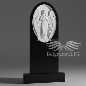 Эксклюзивный гранитный памятник №120 - Скульптурная форма №140