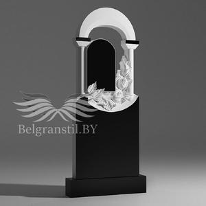 Эксклюзивный гранитный памятник №120 - Скульптурная форма №25