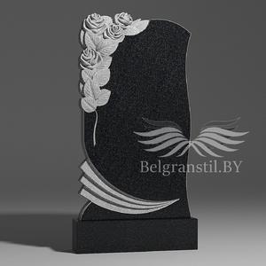 Двойной памятник из гранита №Д17 - Скульптурная форма №29