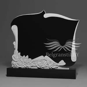 Памятник на могилу с ангелом №26 - Скульптурная форма №43