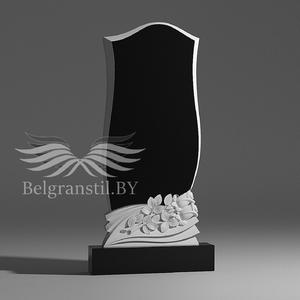 Элитный памятник из гранита №123 - Скульптурная форма №53