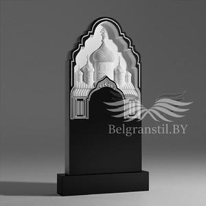 Эксклюзивный гранитный памятник №120 - Скульптурная форма №63