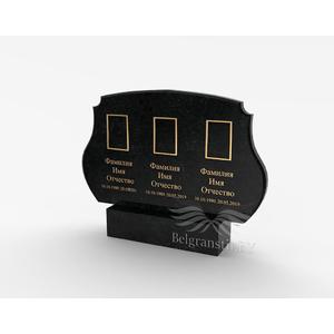 Тройные памятники - Памятник на 3 лица №Т7