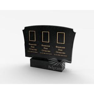 Тройные памятники - Памятник тройной на могилу №Т8