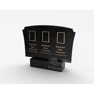 Тройные памятники - Памятник на 3 могилы №Т3