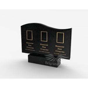 Тройные памятники - Памятник на 3 фотографии №T1